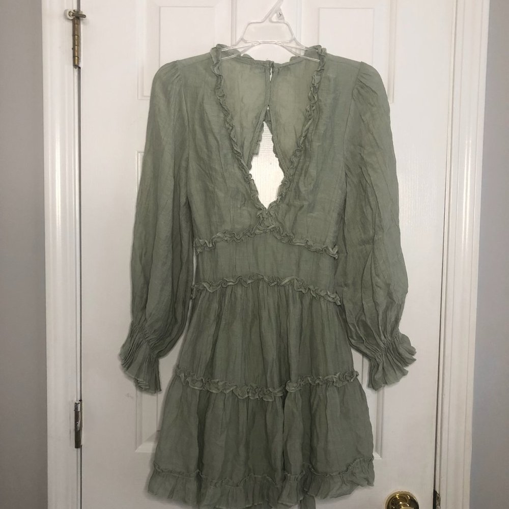 Light Sage Green Dress